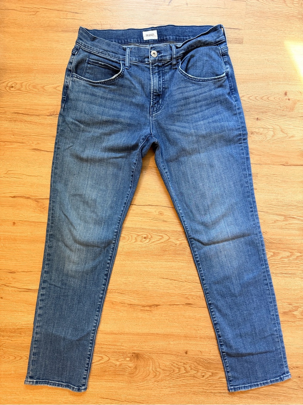 Hudson Blake Slim Straight Jeans Size 33x30